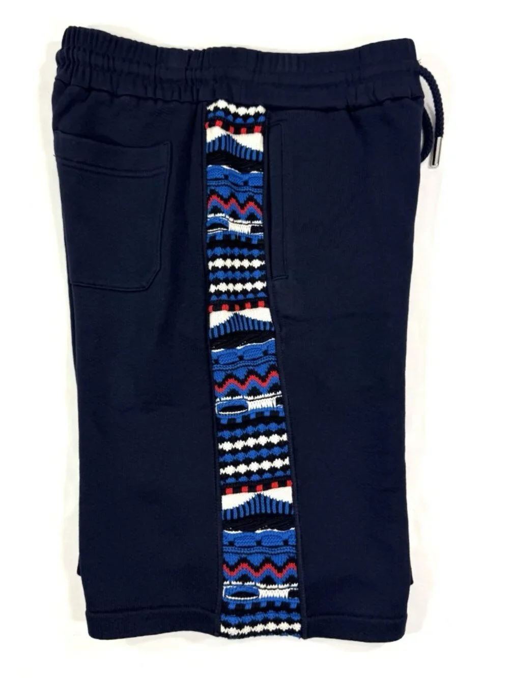 Missoni Mens Sweat Shorts Zig Zag Embroidered Knit Size Small Designer NEW